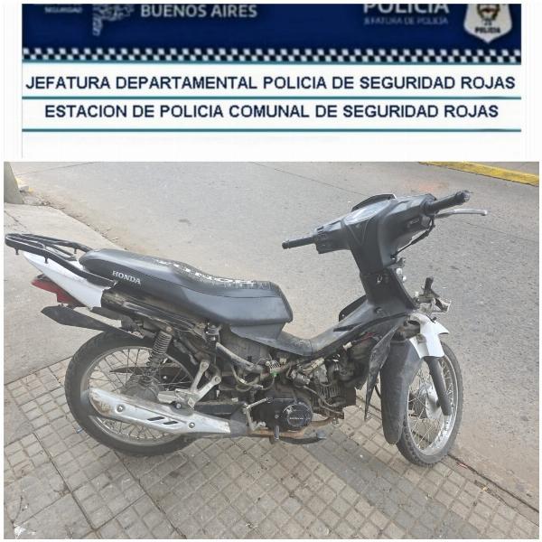 Seguridad en Rojas: "Vamos a seguir con la mano dura", advirtió Bouvier tras el robo de una moto