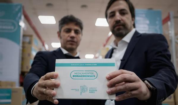 Salud pública: Kicillof anunció un refuerzo de medicamentos para los 135 municipios