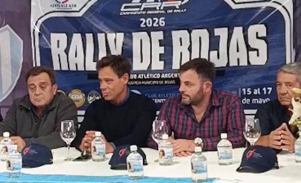 Rally de Rojas 2026: Se presentó oficialmente la gran cita del automovilismo regional