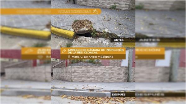 Mantenimiento Urbano en Rojas: Reparaciones en la Red Cloacal