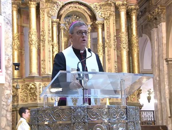 Fuerte mensaje político de la Iglesia: García Cuerva exigió frenar la polarización frente al Gabinete de Milei