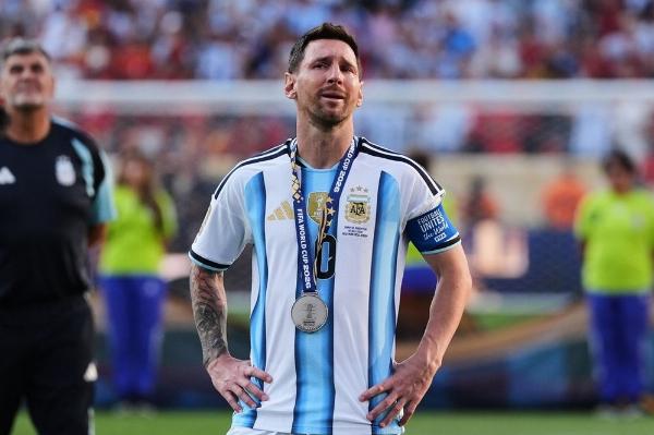 El último capítulo de un mito: Messi se despidió de los Mundiales envuelto en lágrimas