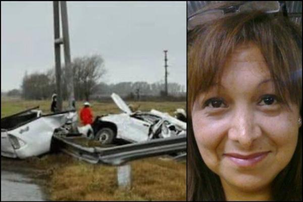 Luto en Rojas: una vecina de la ciudad falleció en un trágico accidente sobre la Autopista Córdoba–Rosario