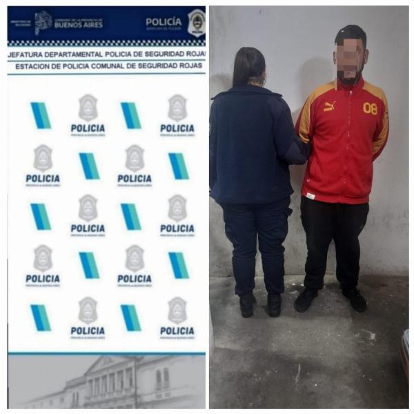 Rojas: aprehendieron a un hombre que registraba un pedido de paradero activo por una causa de hurto