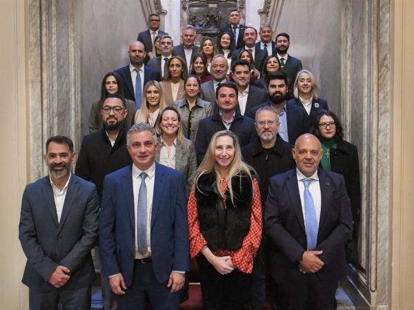 Karina Milei reunió a legisladores bonaerenses de La Libertad Avanza en la Casa Rosada