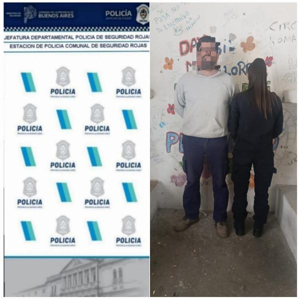 Aprehendieron a un hombre por violar una medida cautelar de acercamiento en Rojas