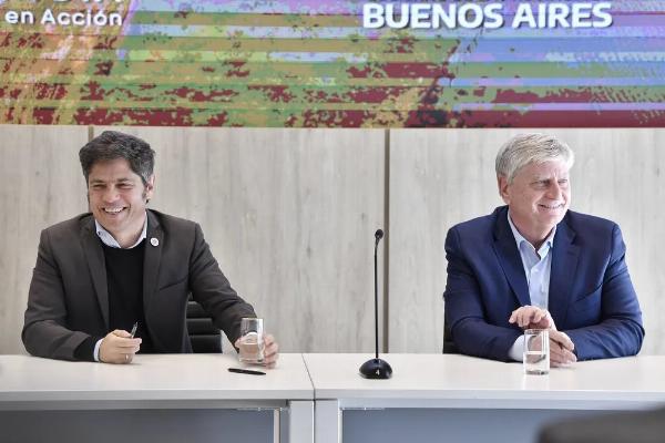 Kicillof y Ziliotto acordaron un sistema de alerta para el río V y reclamaron fondos hídricos a Nación