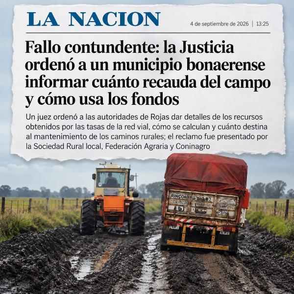 Ramiro Baguear cuestionó la falta de transparencia municipal tras el fallo judicial por la Tasa Vial en Rojas