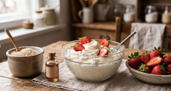 Crema chantilly: un clásico de la pastelerÃa que combina con todo