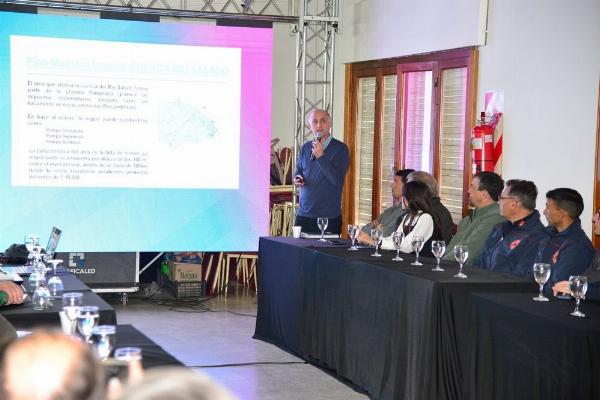 Municipios de la Cuenca del Salado y la Provincia avanzan en estudios y obras hídricas para mitigar el impacto climático