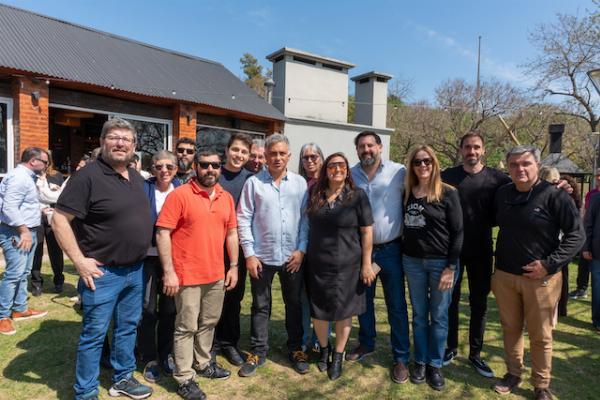 Pareja reunió a la dirigencia libertaria de la segunda sección en San Pedro con fuerte presencia de Rojas