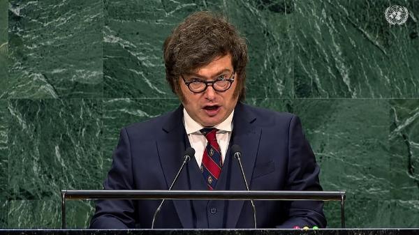 Fuerte discurso de Javier Milei en la ONU: tildó a la organización de "casta de parásitos" y advirtió que la Argentina "tomará cartas en el asunto" por Malvinas
