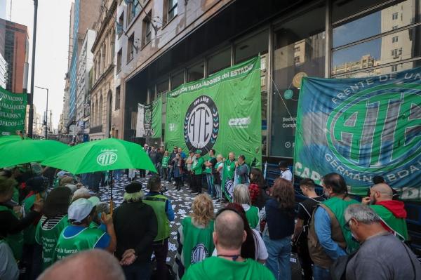 ATE ratificó un paro nacional para este jueves 15 de octubre y se movilizará al Congreso junto a los gremios docentes