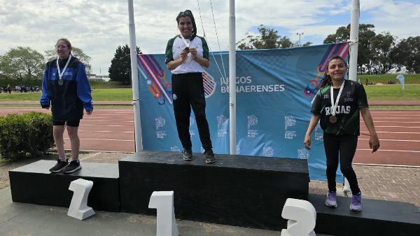 Juegos Bonaerenses 2026: Rojas sumó dos medallas de bronce en Atletismo PCD en la segunda jornada