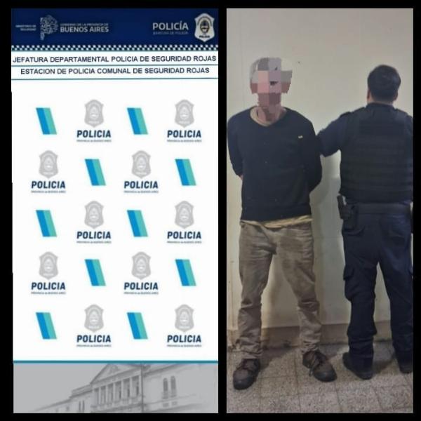Un hombre se atrincheró durante un allanamiento en Rojas y tres jefes policiales resultaron heridos al reducirlo